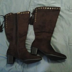 Women's Tall Brown Boots